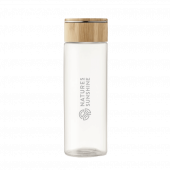 Glasflaske med logo 500 ml Glasflaske med logo 500 ml
