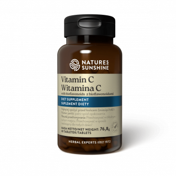 C-vitamin med bioflavonoider (60 tabs.) NSP, ref. 1635/1635
