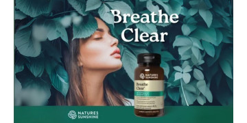 Breathe Clear NSP - støtter åndedrætssystemet og immunforsvaret Breathe Clear NSP - støtter åndedrætssystemet og immunforsvaret